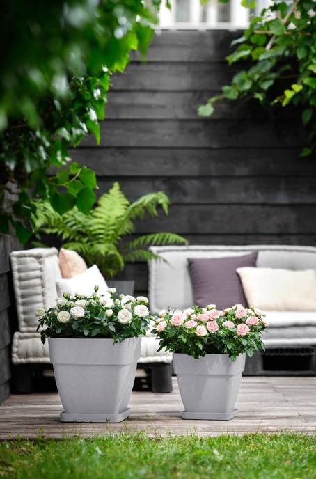 vibia campana carré 37cm living ciment